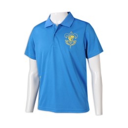 P1207 訂做Polo恤 翻領 淨色 印花 logo 100%滌 澳門 童軍 Polo恤生產商     天藍色 P1207 訂做Polo恤 翻領 淨色 印花 logo 100%滌 澳門 童軍 Polo恤生產商     天藍色